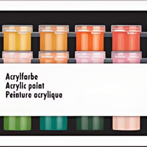 Marabu Set de peinture acrylique BASIC, 32x 3,5 ml/2x 59 ml