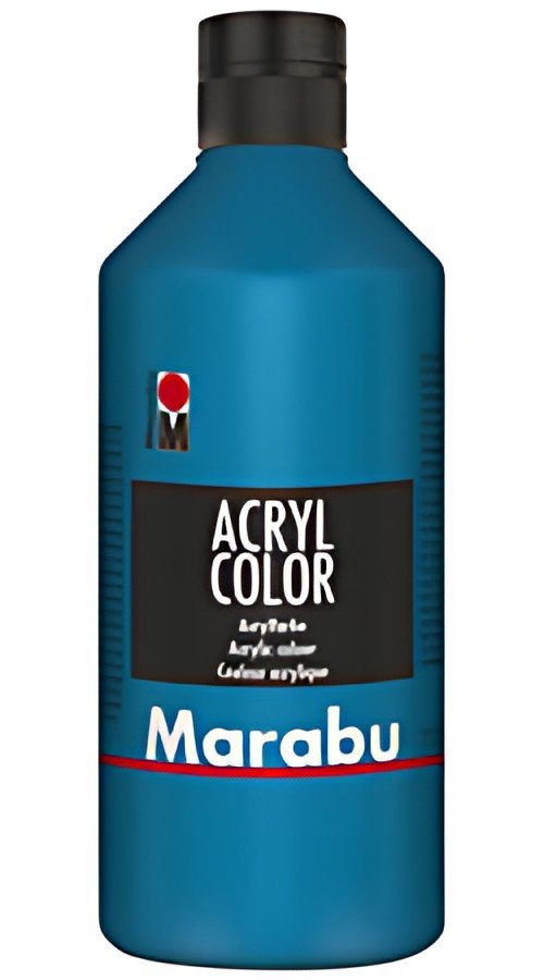 Marabu Peinture acrylique Acryl Color, 500 ml, orange 013
