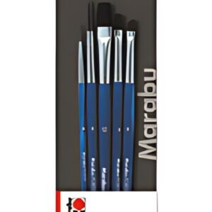 Marabu Set de pinceaux Homedeco, 5 pièces