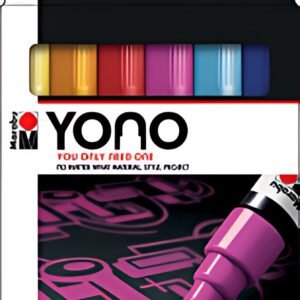 Marabu Feutre acrylique "YONO", 1,5 - 3,0 mm, set de 12