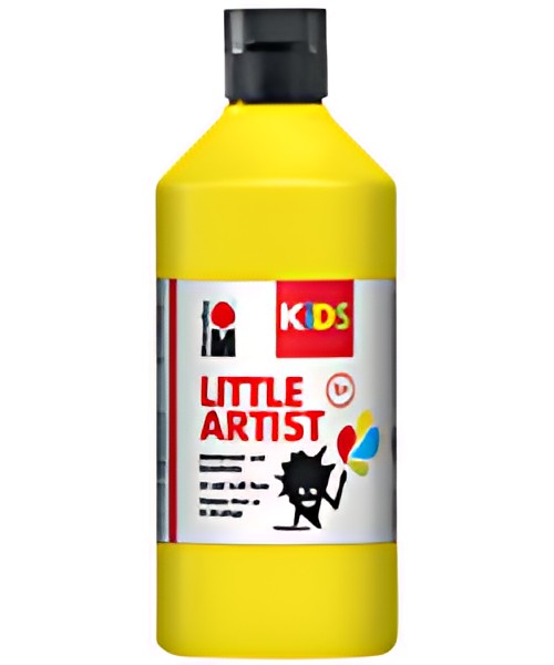 Marabu KiDS Gouache pour enfant Little Artist, 500 ml, blanc