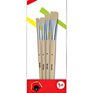 Marabu KiDS Pinceau pour artiste Little Artist, set de 4