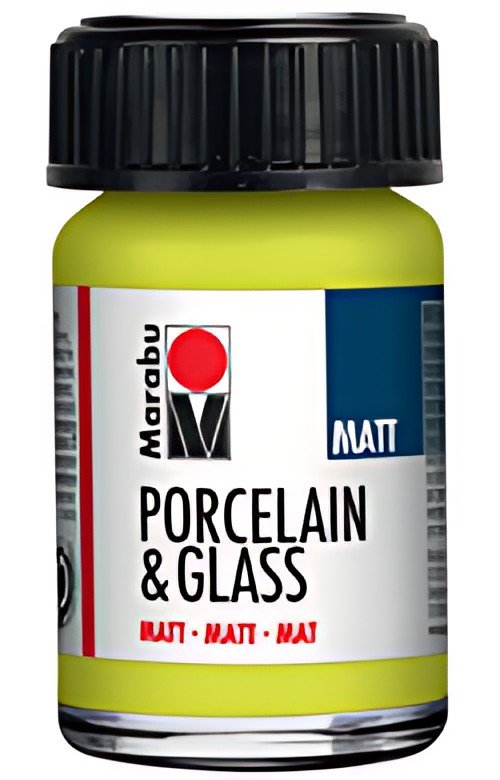 Marabu Peinture "Porcelain & Glass", mat, 15 ml, noir