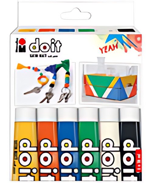 Marabu Set peinture acrylique DO IT Craft Paint, 6 x 36 ml