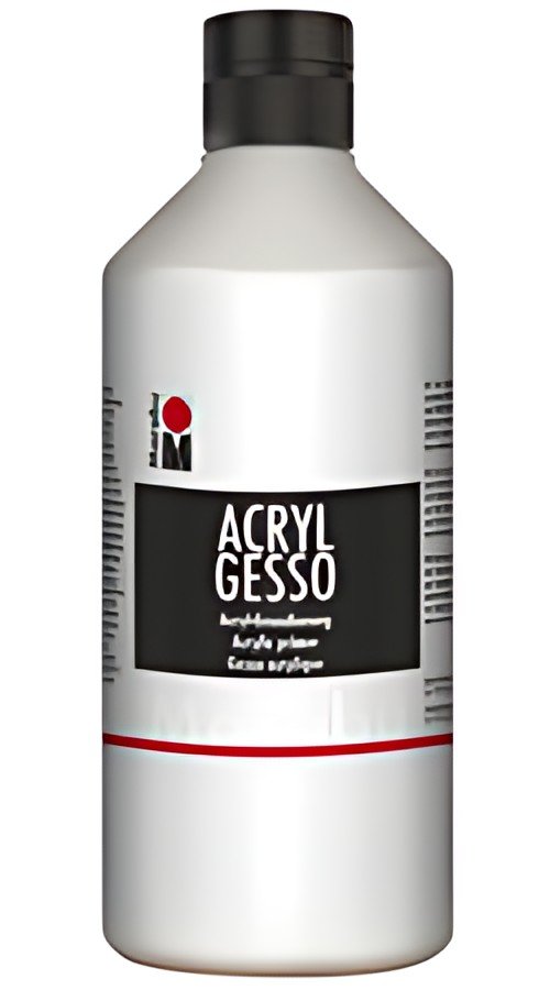 Marabu Apprêt acrylique "Acryl Gesso", 500 ml, blanc