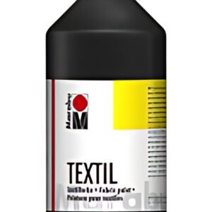 Marabu Peinture pour tissu "Textil", flacon 500 ml, noir