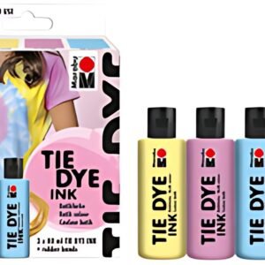 Marabu Set de peintures batik TIE DYE, 3 x 80 ml, pastel