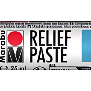 Pâte de relief Marabu, liner, 25 ml, 073 noir