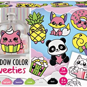 Marabu Kit Window Color fun & fancy "Sweeties", 6x 25 ml
