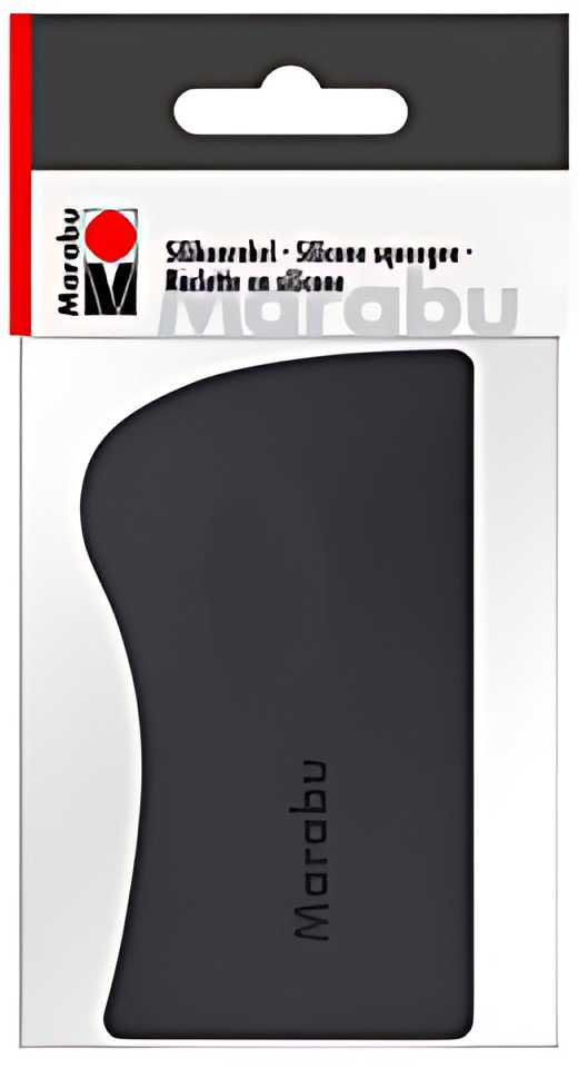 Marabu Raclette en silicone, largeur: 105 mm, noir