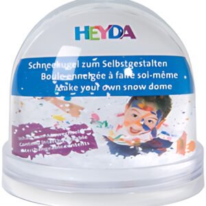 HEYDA Boule à neige personnalisable, (L)90 x (H)85 mm