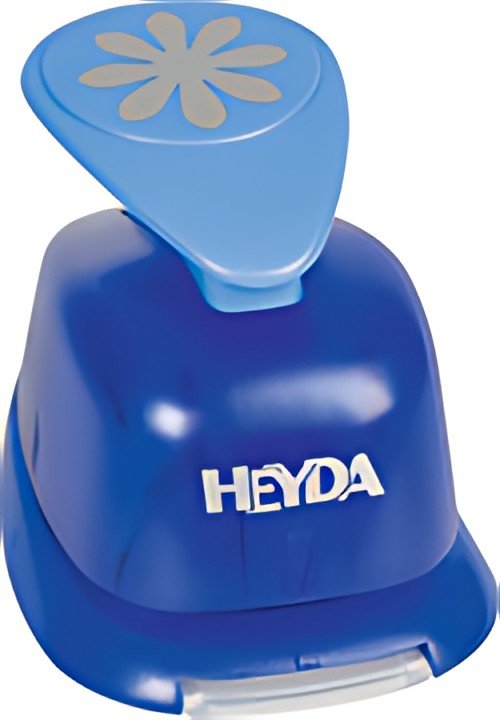 HEYDA Perforatrice à motif "étoile", grand, couleur: bleu