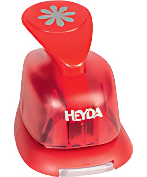 HEYDA Perforatrice à motif "coeur", petit, couleur: rouge