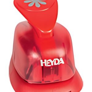 HEYDA Perforatrice à motif "rond", petit, couleur: rouge