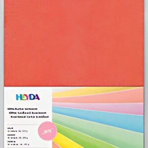 HEYDA Set cartons à paillettes "Iris", A4, 200 g/m2, par 10