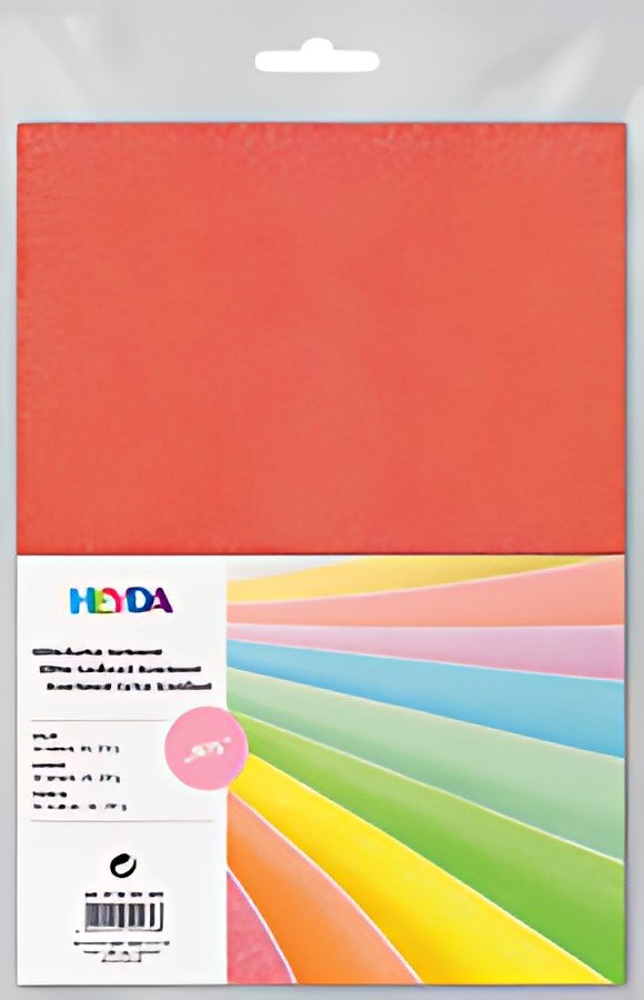 HEYDA Set cartons à paillettes "Iris", A4, 200 g/m2, par 10
