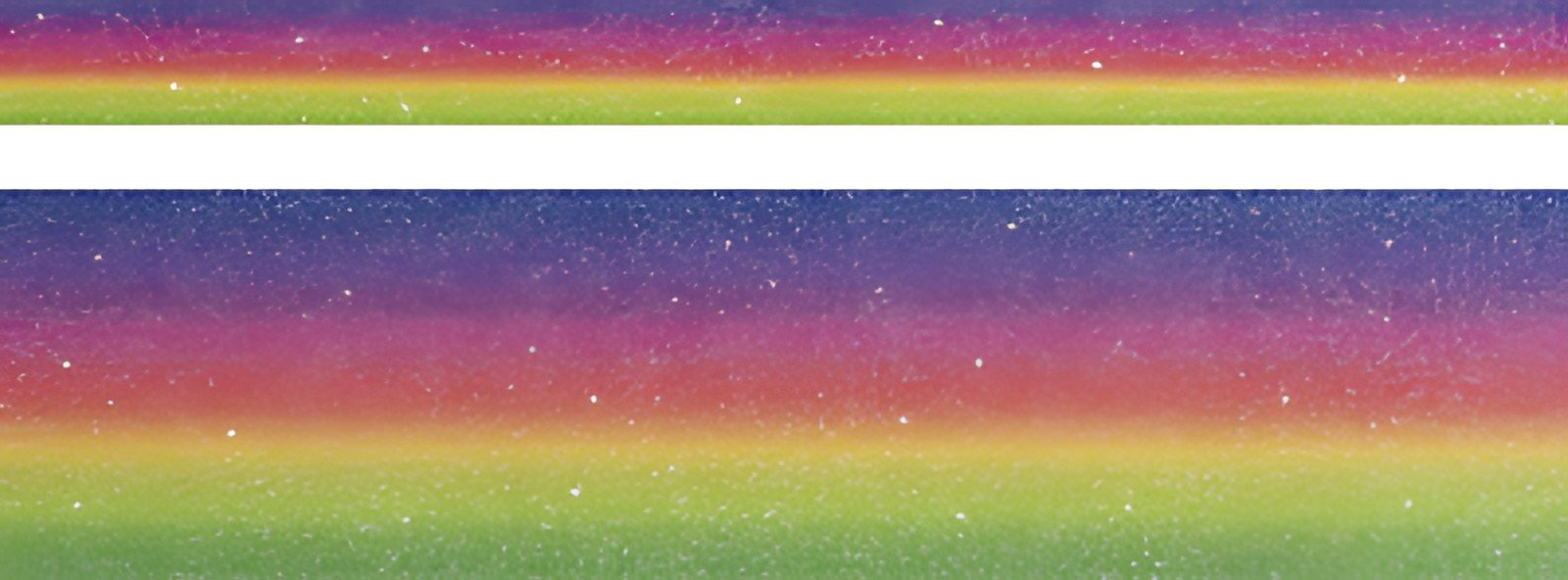 HEYDA Ruban adhésif décoratif "Rainbow Glitter"