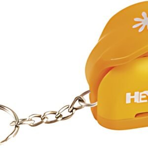 HEYDA Perforateur à motif mini "fleur", avec porte-clé