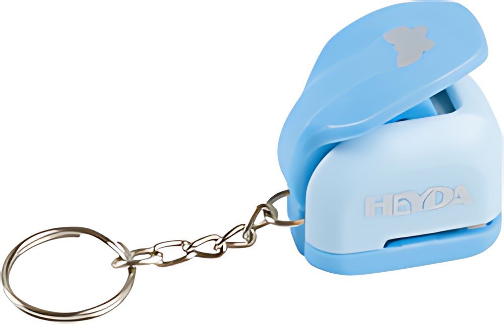 HEYDA Perforateur à motif mini "papillon", avec porte-clé