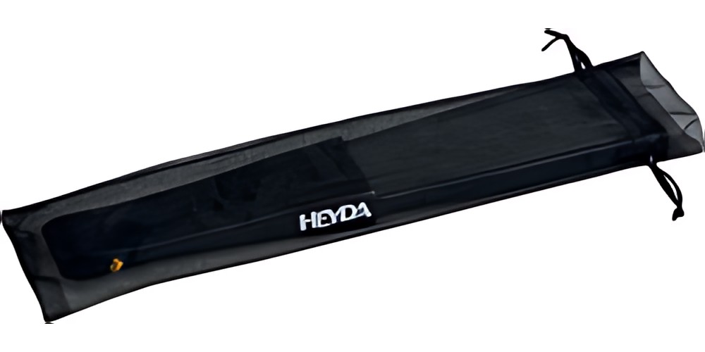 HEYDA Eventail en papier, largeur: 460 mm, noir