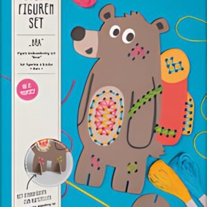 HEYDA Kit figurine à broder "Ours"