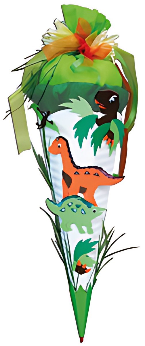 ROTH kit bricolage de cornet surprise "Dino", 6 angles,68 cm