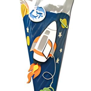 ROTH Schultüten-Bastelset "Space", 6-eckig, 680 mm