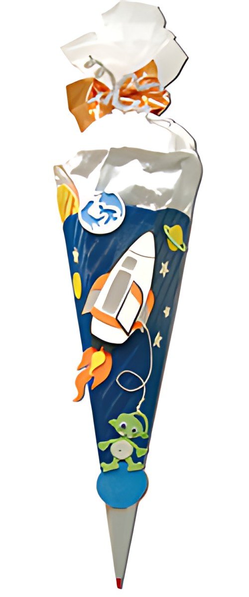 ROTH Schultüten-Bastelset "Space", 6-eckig, 680 mm
