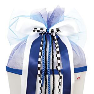 ROTH Pochette "Speed", blanc/bleu/noir en 70% polyester et