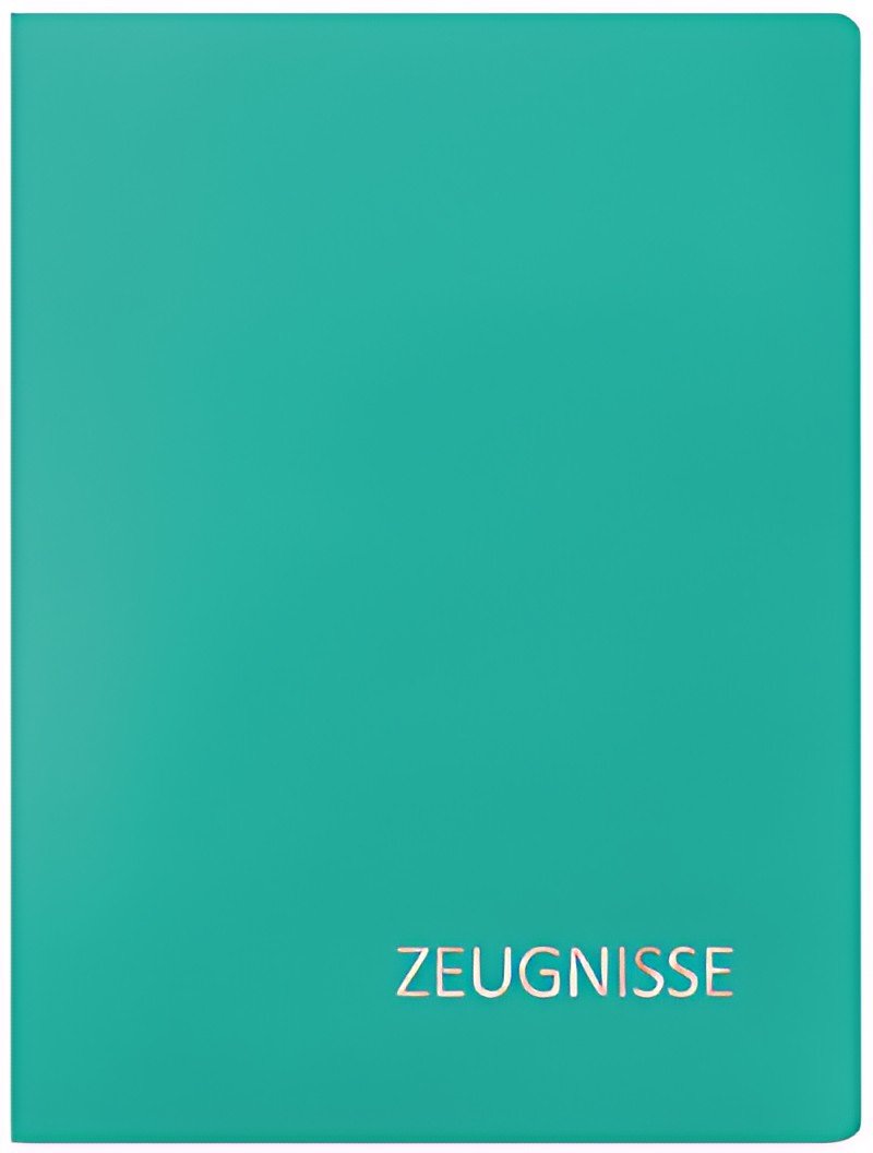 Dossier de certificat ROTH Basic, en PP, DIN A4, turquoise