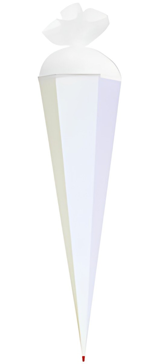 Cône d'école artisanale ROTH avec fermeture, 850 mm, blanc