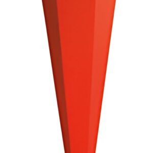 Cône d'école artisanale ROTH avec fermeture, 850 mm, rouge