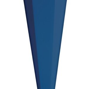 Cartable artisanal ROTH avec fermeture, 850 mm, bleu outremer