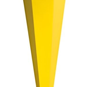 Cône d'école artisanale ROTH avec fermeture, 850 mm, jaune