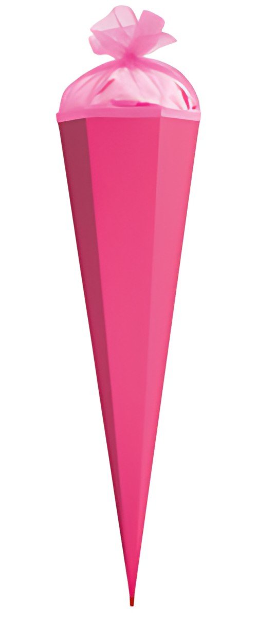 Cône d'école artisanale ROTH avec fermeture, 850 mm, rose