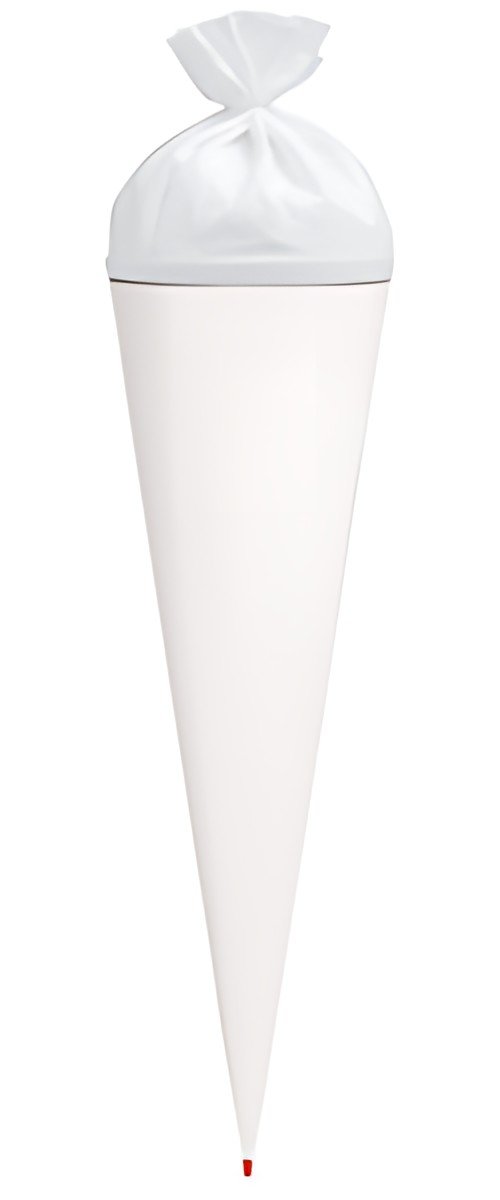 Cône d'école artisanale ROTH avec fermeture, 700 mm, blanc