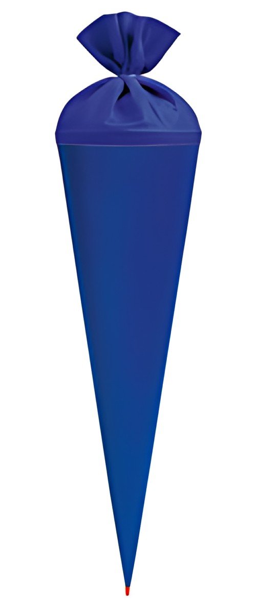 Cartable artisanal ROTH avec fermeture, 700 mm, bleu outremer
