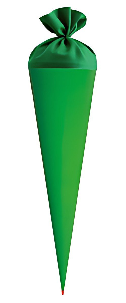 Cône d'école artisanale ROTH avec fermeture, 700 mm, vert