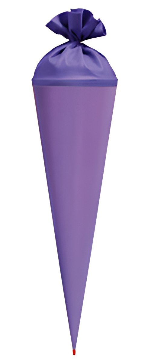 Cône d'école artisanale ROTH avec fermeture, 700 mm, violet