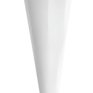 Cône scolaire ROTH vierge, rond, 700 mm, gris