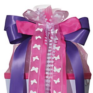 Noeud conique scolaire ROTH "Purple Rain", violet/rose