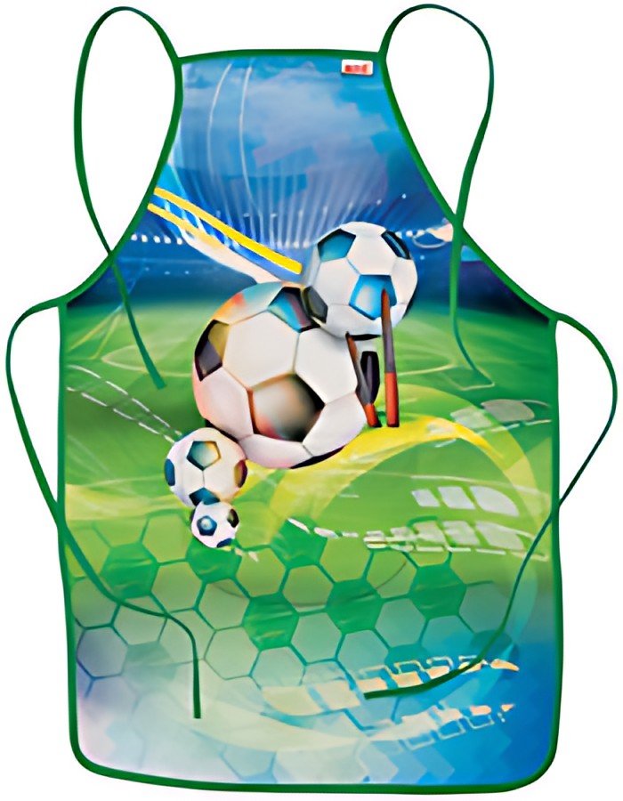 ROTH Tablier de peinture "Footballeur", poche frontale