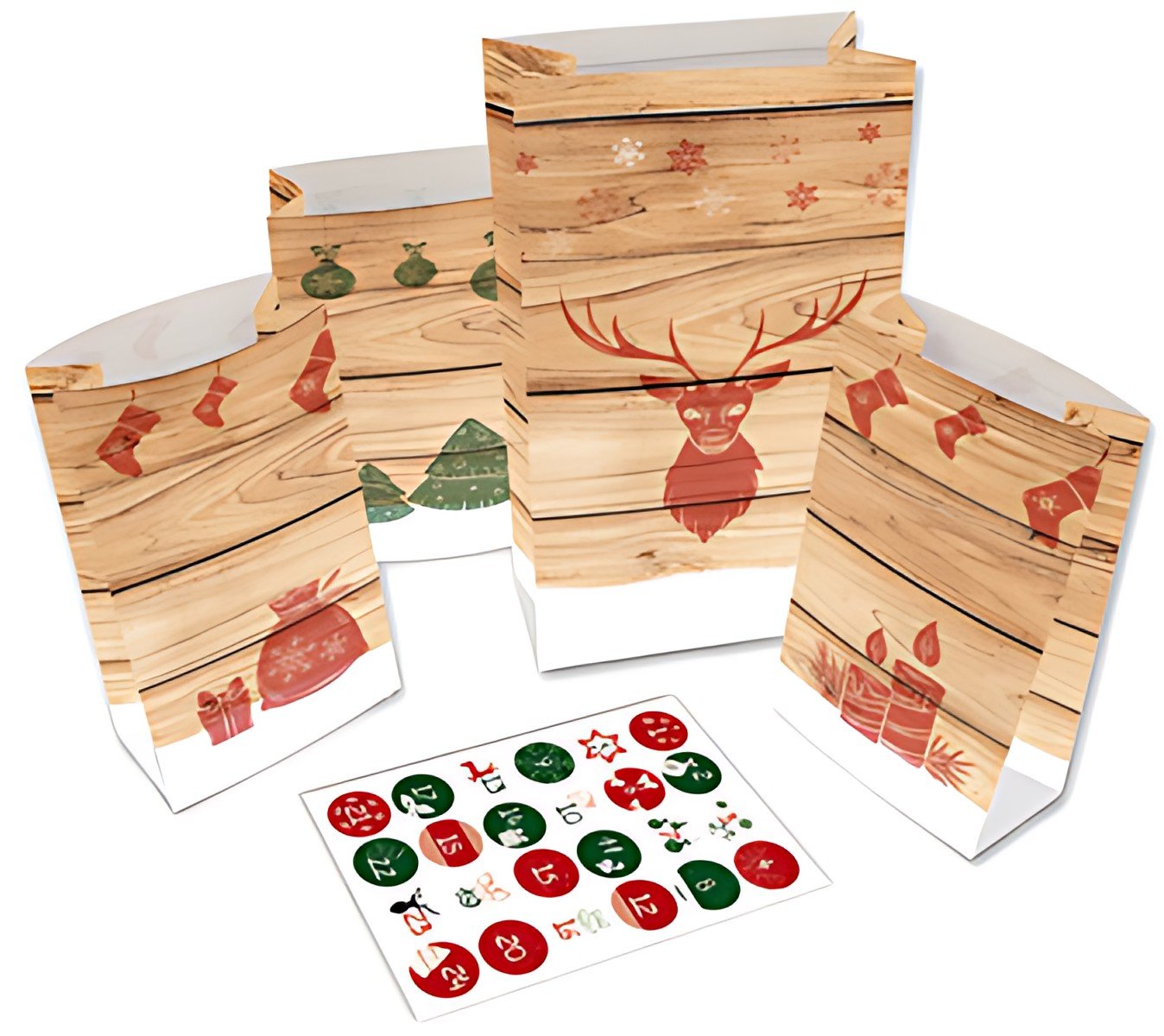 ROTH Calendrier de l'Avent 24 sachets "Hygge-Style"