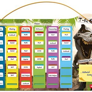 ROTH Klipp & Klar Stundenplan Steck-Fix "Tyrannosaurus"