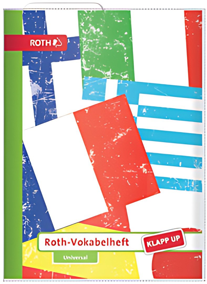 ROTH Livre de vocabulaire pliable universel, DIN A5