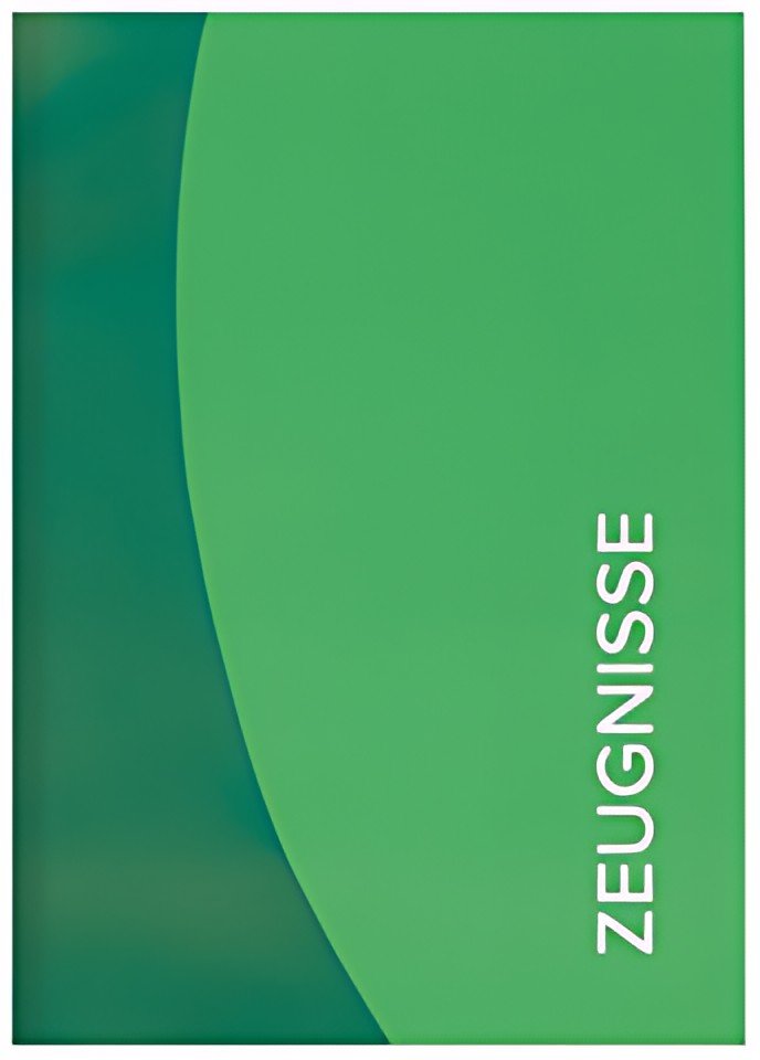 Dossier de certificat ROTH Duo, DIN A4, vert