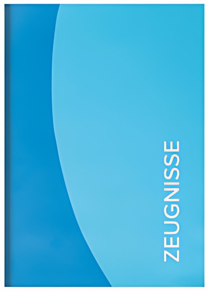 Dossier de certificat ROTH Duo, DIN A4, bleu