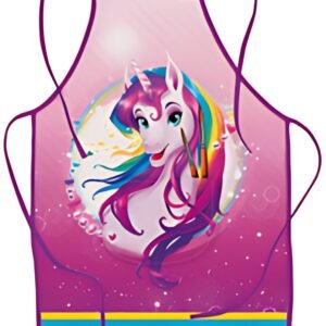 ROTH Tablier de peinture "Licorne", poche frontale