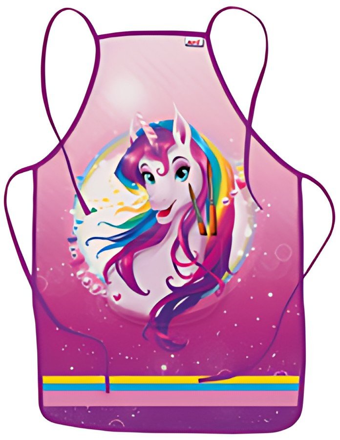 ROTH Tablier de peinture "Licorne", poche frontale