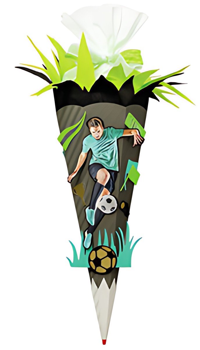 Kit de bricolage pour cônes scolaires ROTH "Football Star", 680 mm